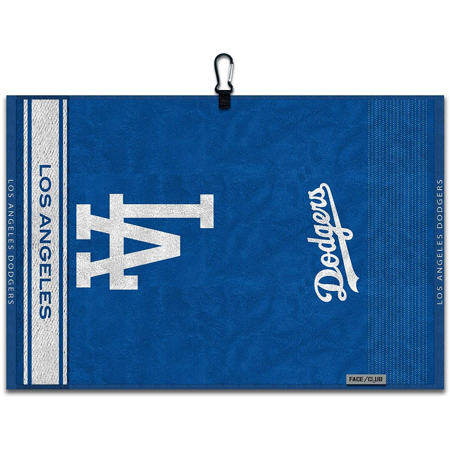 Team Effort Los Angeles Dodgers Face/Club Jacquard Golf Towel 00058