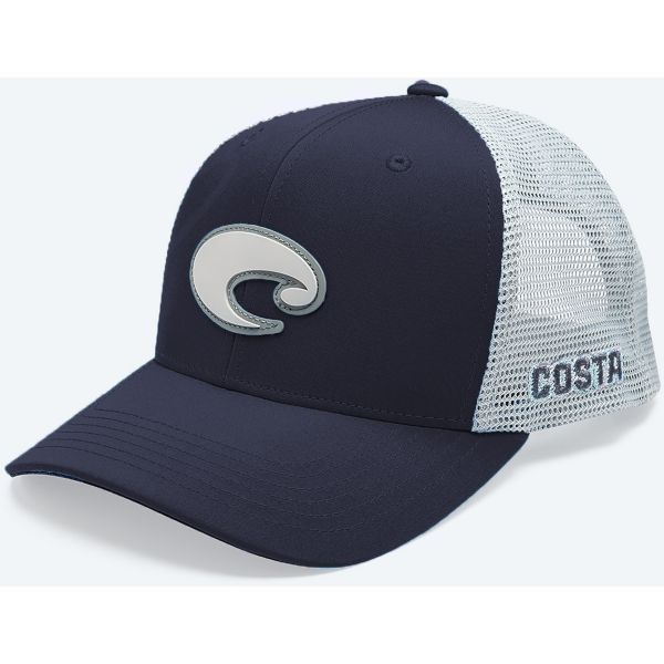 Costa Del Mar 남성 Core Performance Trucker Hat 낚시 트러커 모자 100631