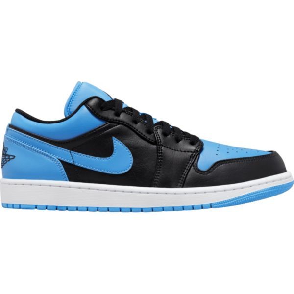 조던 Air Jordan 1 Low Shoes Blk/Uniblu/Wht 101285