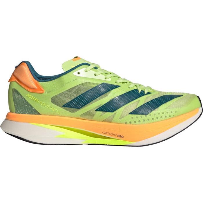 Adidas Adizero Adios Pro 2 Running Shoe Footwear 01128 Pulse Lime/Real Teal/Flash Orange