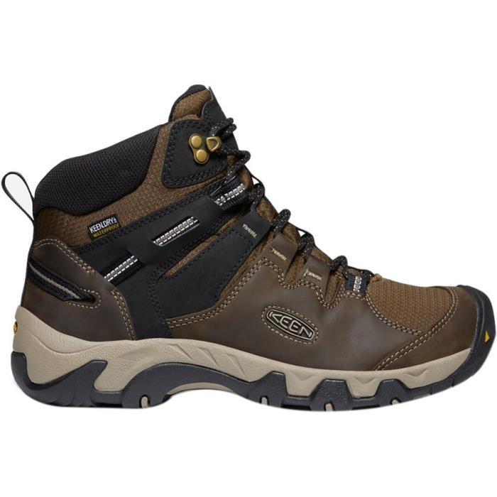 KEEN Steens Mid WP Hiking Boot Men 00958 CANTEEN/BL
