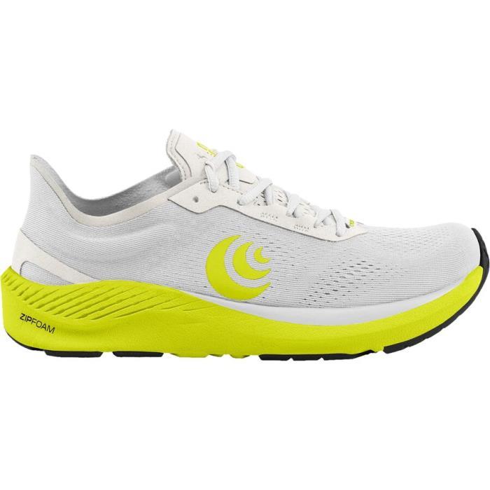 Topo Athletic Cyclone Running Shoe Men 00143 WH/LIME