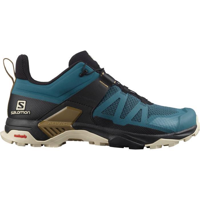 Salomon X Ultra 4 Hiking Shoe Men 00562 Mallard Blue/Bleached Sand/Bronze Brown