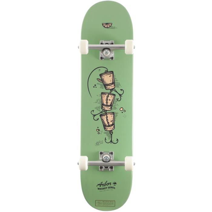 Arbor Whiskey Upcycle 8.0 Complete Skateboard 00069
