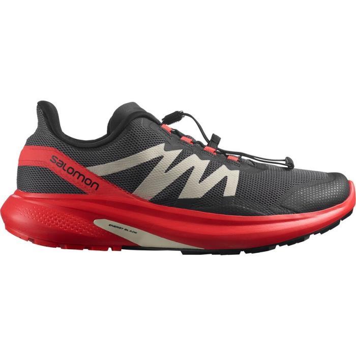 Salomon Hypulse Trail Running Shoe Men 00508 Magnet/Poppy RED/BL