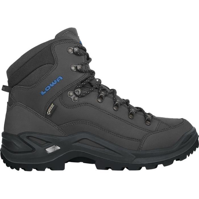 Lowa Renegade GTX Mid Hiking Boot Men 00832 Anthracite/Steel Blue