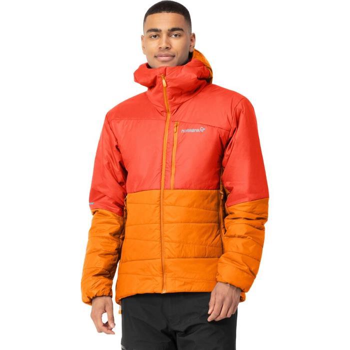 Norrona Falketind Thermo60 Hooded Jacket Men 01254 Arednalin/Orange Popsicle