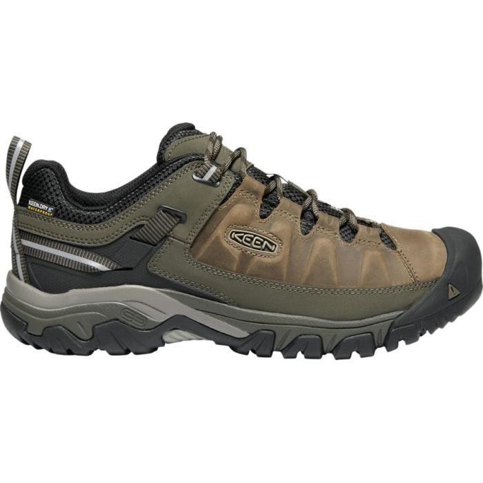 KEEN Targhee III Waterproof Leather Hiking Shoe Men 00691 Bungee CORD/BL