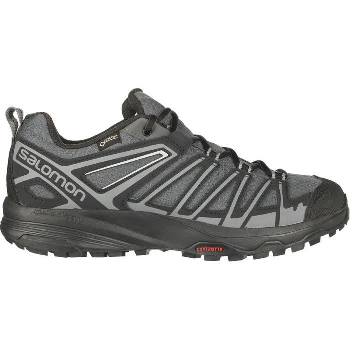 Salomon X Crest GTX Hiking Shoe Men 00582 MAGNET/BL/QUIET Shade