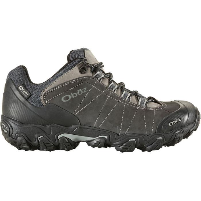 Oboz Bridger Low B Dry Hiking Shoe Men 00753 Dark Shadow