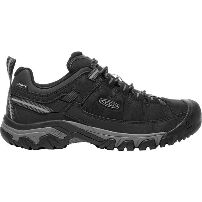 KEEN Targhee Exp Waterproof Hiking Shoe Men 00692 BL/STEEL Grey