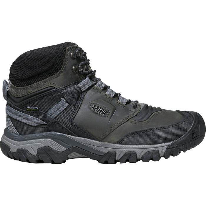 KEEN Ridge Flex Mid WP Hiking Boot Men 00967 MAGNET/BL