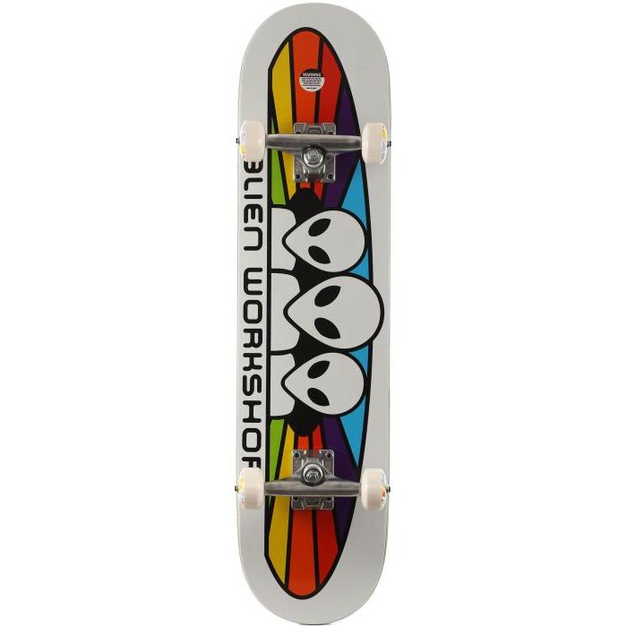 Alien Workshop Spectrum 7.75 Complete Skateboard 00171 white