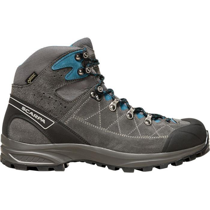 Scarpa Kailash Trek GTX Hiking Boot Men 00421 Shark Grey/Lake Blue