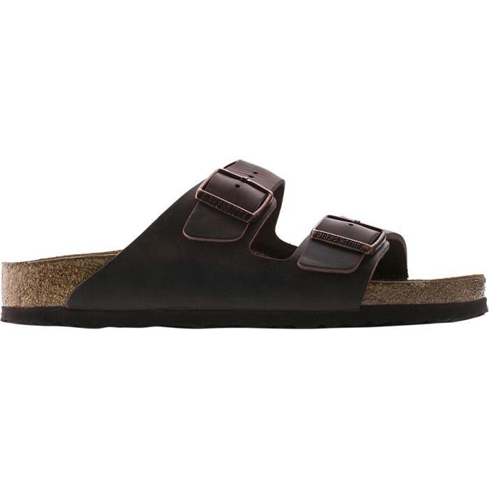 Birkenstock Arizona Soft Footbed Leather Sandal Men 00217 Habana Oiled