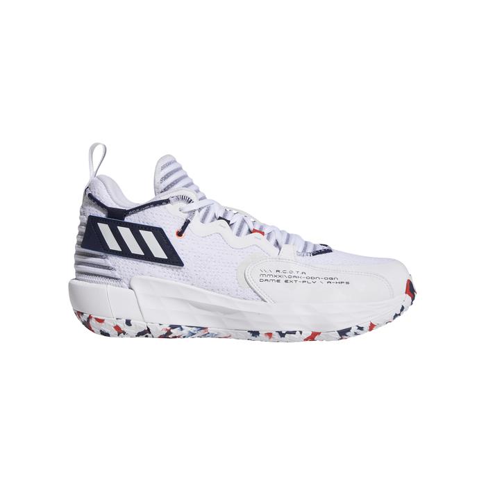 adidas Dame 7 Extply 00226 WH/NAVY/RED