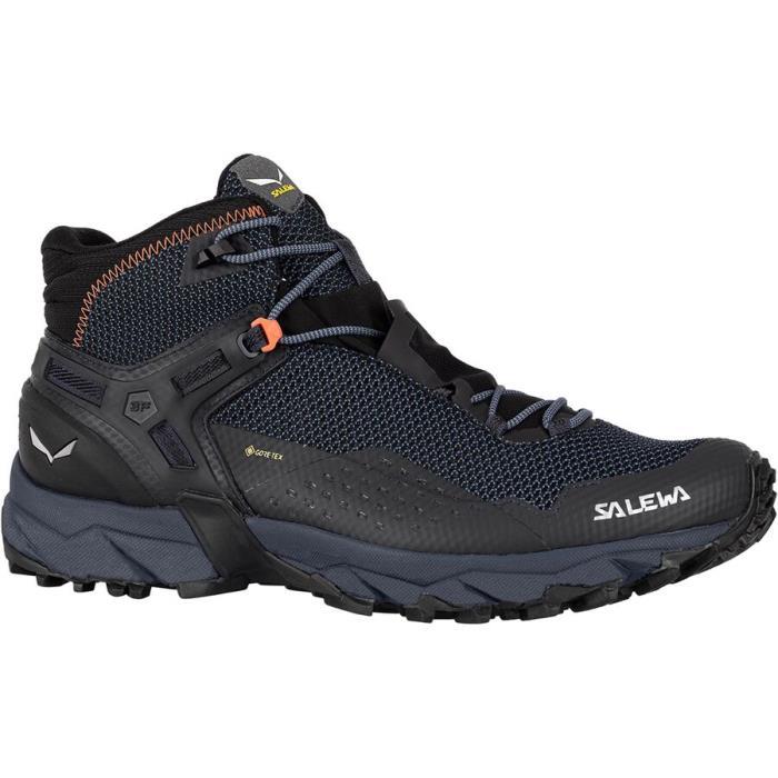 Salewa Ultra Flex 2 Mid GTX Hiking Boot Men 00419 BL Out/Red Orange