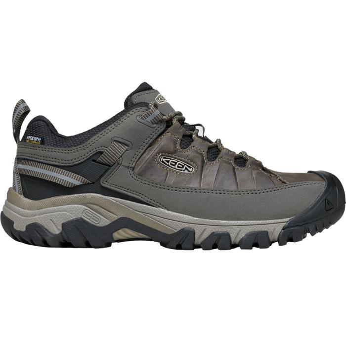 KEEN Targhee III Waterproof Leather Wide Hiking Shoe Men 00646 Bungee CORD/BL