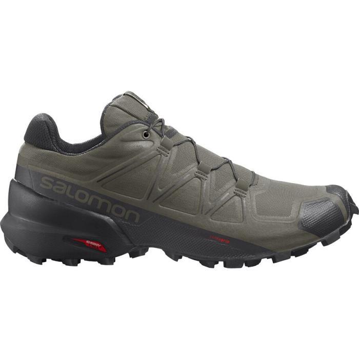 Salomon Speedcross 5 Wide Trail Running Shoe Men 01077 Grape LEAF/BL/PHANTOM