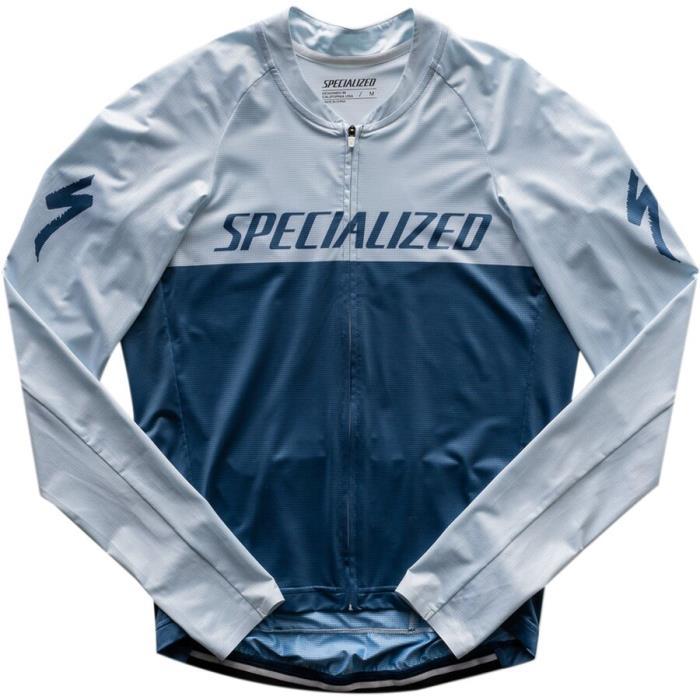 Specialized SL Air Long Sleeve Jersey Men 01439 Storm Grey/Ice Blue Team