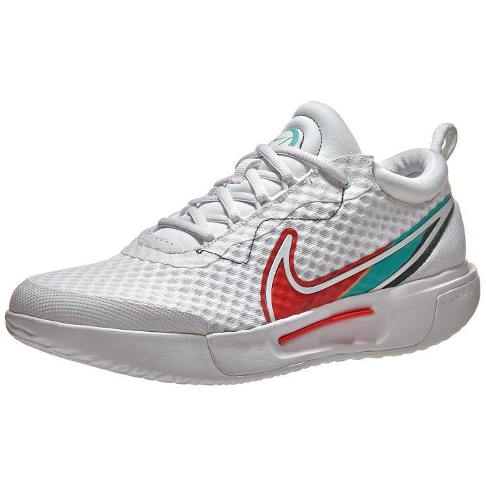 Nike Court Zoom Pro White/Washed Teal Mens Shoe 00051