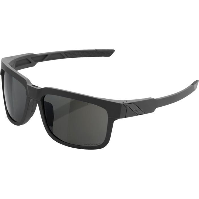 100% Type S Sunglasses Accessories 04045 Soft Tact Slate-Grey Peakpolar Lens