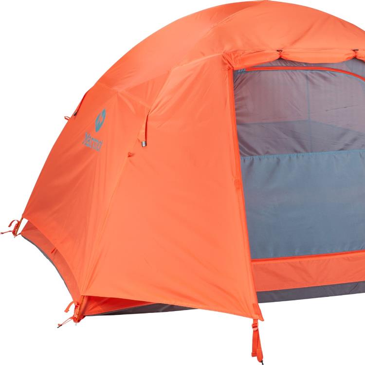 Marmot Catalyst 2P Tent with Footprint 00489 RED SUN/CASCADE BLUE