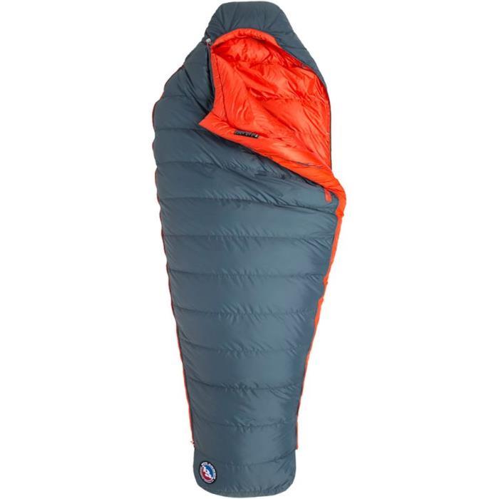 Big Agnes Torchlight Sleeping Bag: 20F Down Hike &amp; Camp 04283 Slate/Orange