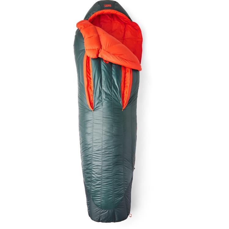 NEMO Riff 15 Sleeping Bag Mens 00759 EMBER RED/DEEP WATER