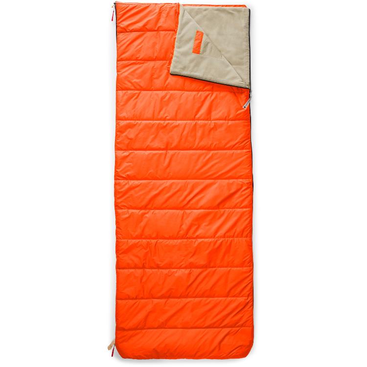 The North Face Eco Trail Bed 35 Sleeping Bag 00799 PERSIAN ORANGE/TWILL BEIGE
