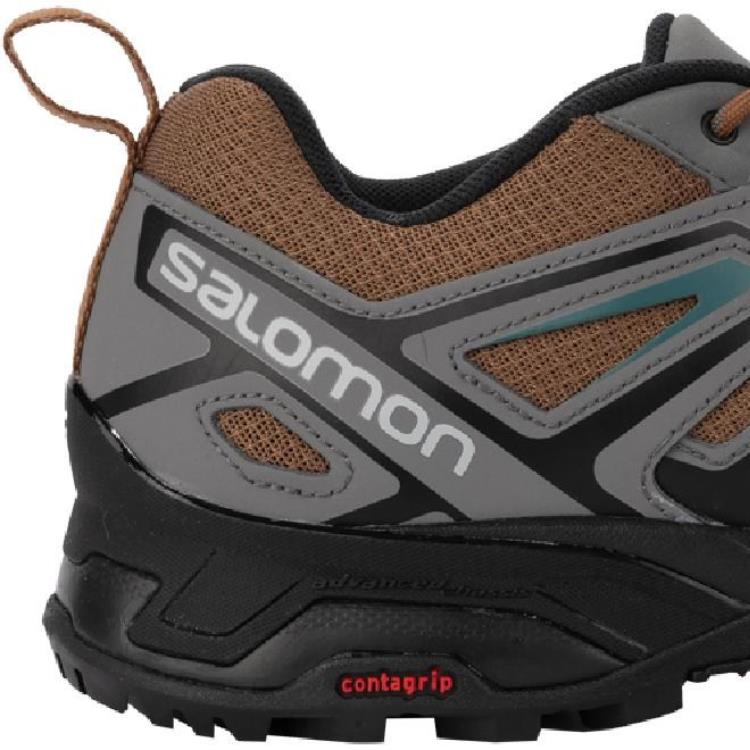 Salomon X Ultra Pioneer Aero Hiking Shoes Mens 01432 TOFFEE/QUIET SHADE/BLUE