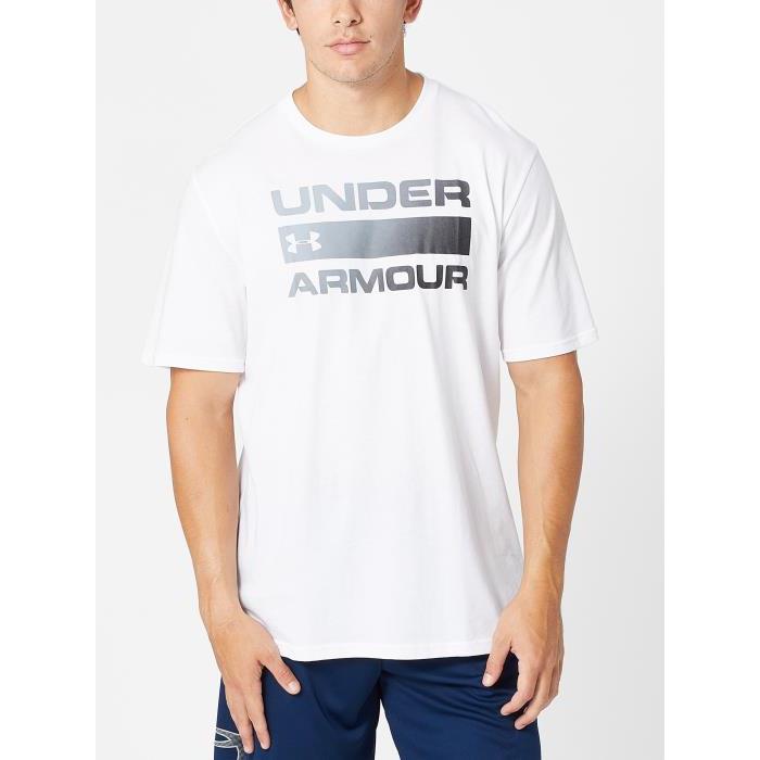 Under Armour Mens Fall Sportstyle Wordmark Top 00474 WH