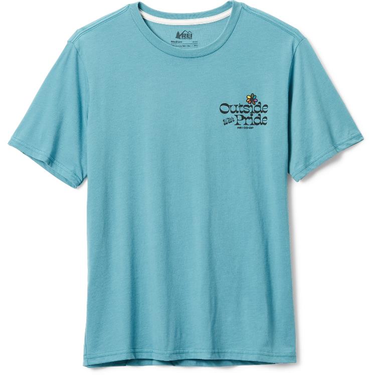 REI Co-op Co op Pride Graphic T Shirt 00984 BLUE CREST