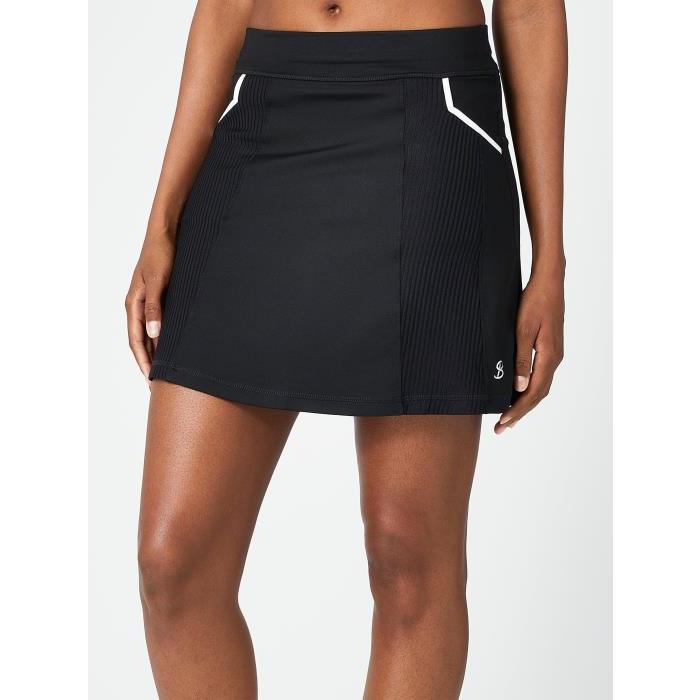 Sofibella Womens Long UV Skirt Black 01436
