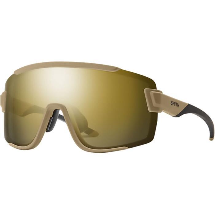Smith Wildcat ChromaPop Sunglasses Accessories 03594 Matte Safari/ChromaPop BL Gold