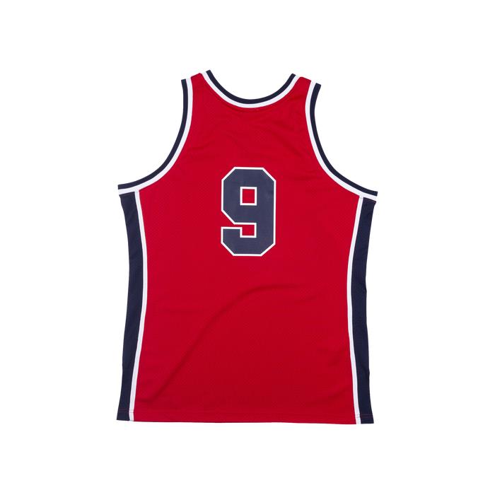 Mitchell &amp; Ness USA Authentic Jersey 01427 Scarlet