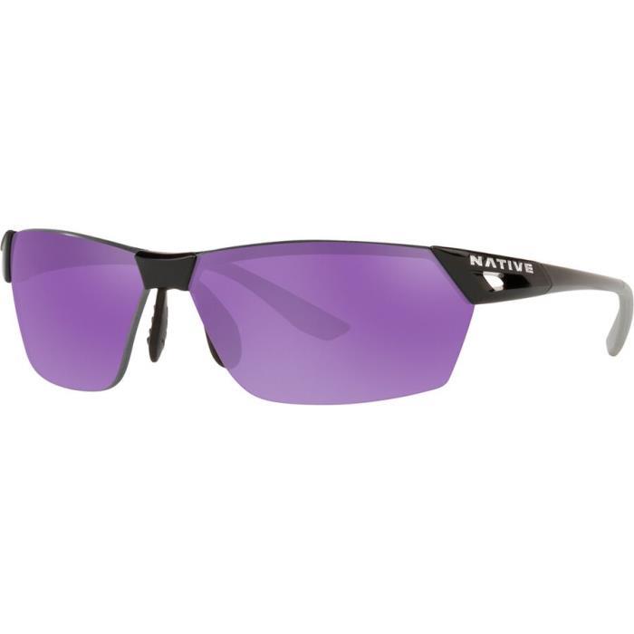 Native Eyewear Vigor AF Polarized Sunglasses Accessories 04186 Gloss BL/VIOLET Reflex