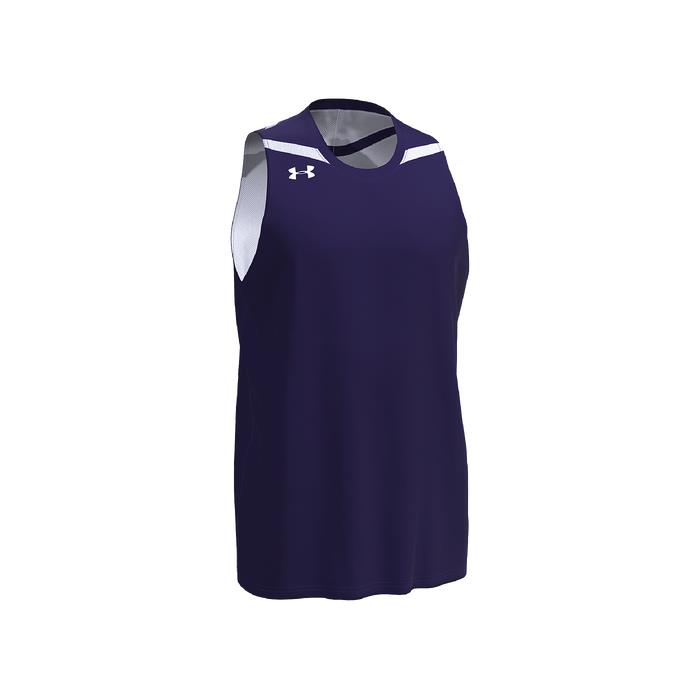 Under Armour Team Clutch 2 Reversible Jersey 01417 PURPLE/WH