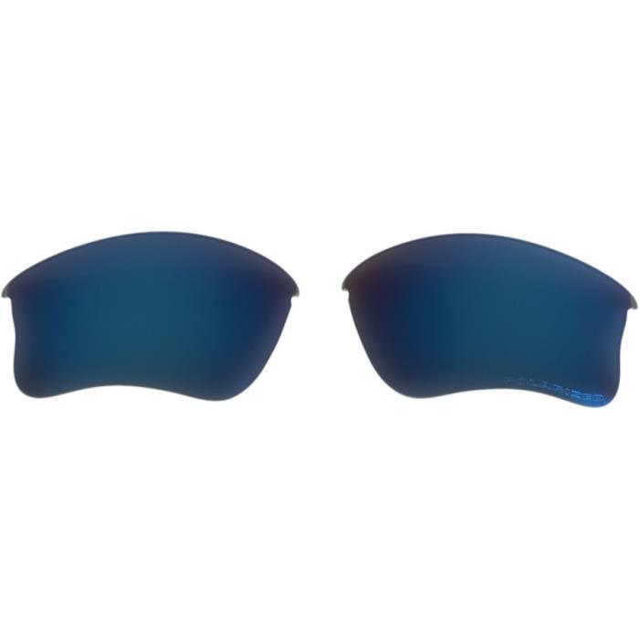 Oakley Flak Jacket XLJ Sunglasses Replacement Lens Accessories 04224 Ice Iridium Polarized