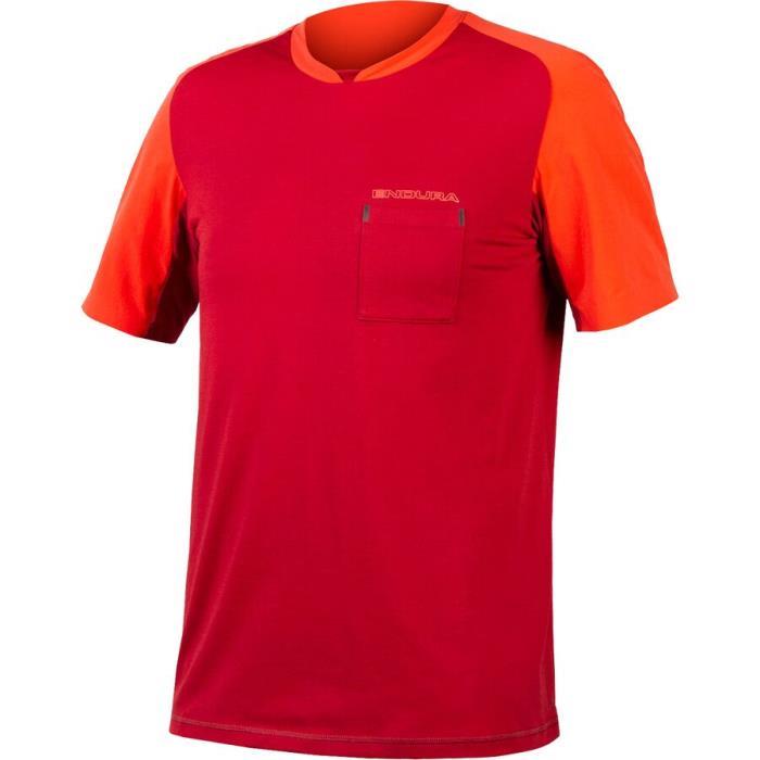 Endura GV500 Foyle T Shirt Men 01802 Rust Red