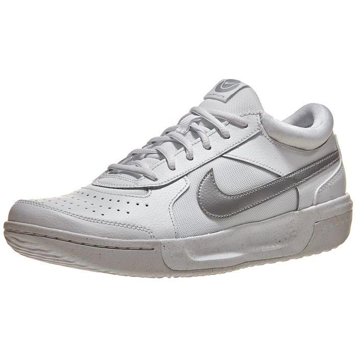 Nike Zoom Court Lite 3 White/Silver Womens Shoe 00902