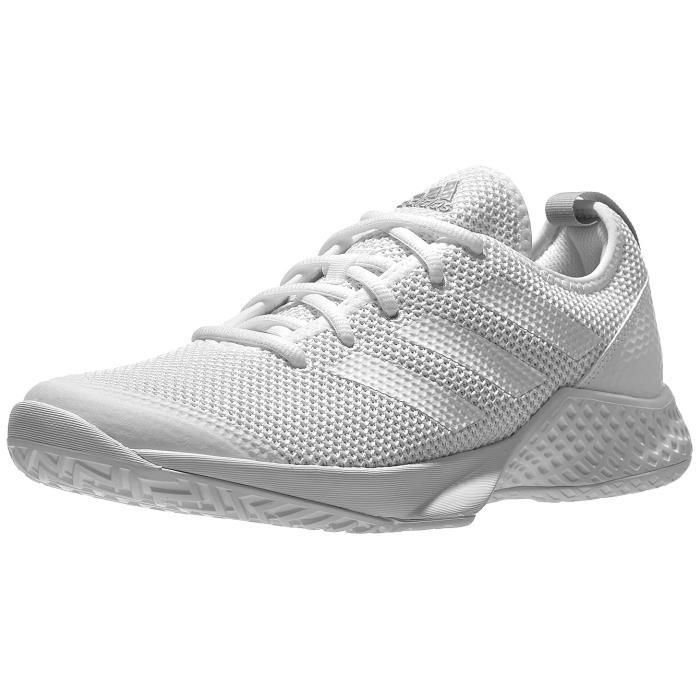 adidas CourtFlash White/Silver Womens Shoes 00879