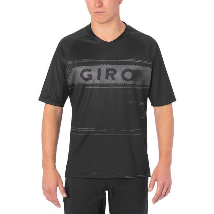 Giro Roust Short Sleeve Jersey Men 01954 BL Charcoal Hypnitic