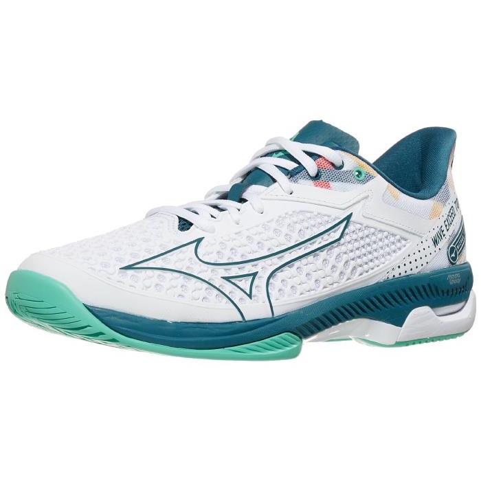 Mizuno Wave Exceed Tour 5 Wh/Moroccan Blue Mens Shoes 00186