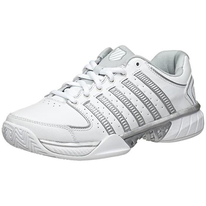 KSwiss Hypercourt Express LTR White/Grey Womens Shoes 00946