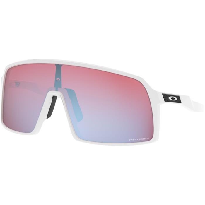 Oakley Sutro Prizm Sunglasses Accessories 03650 Polished WH/PRIZM Snow Sapphire
