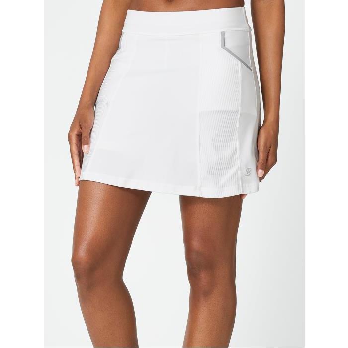 Sofibella Womens Long UV Skirt White 01434