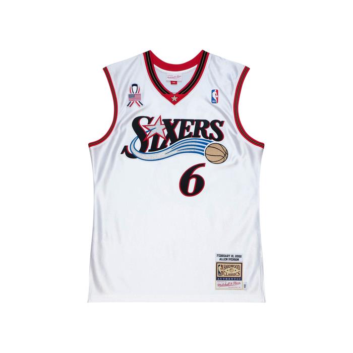 Mitchell &amp; Ness 76ers 02 Authentic ASG Jersey 01373 WH