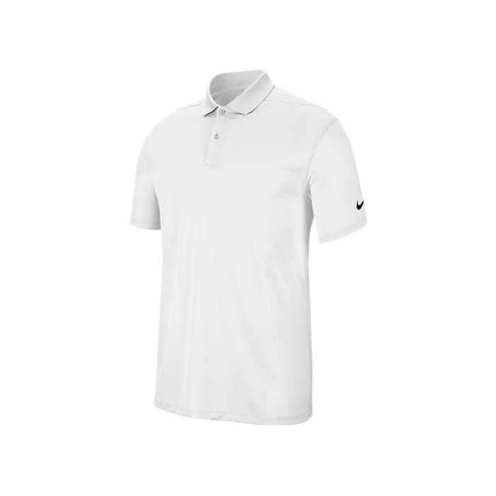 Nike Dry Victory Solid Golf Polo 01679 WH/BL