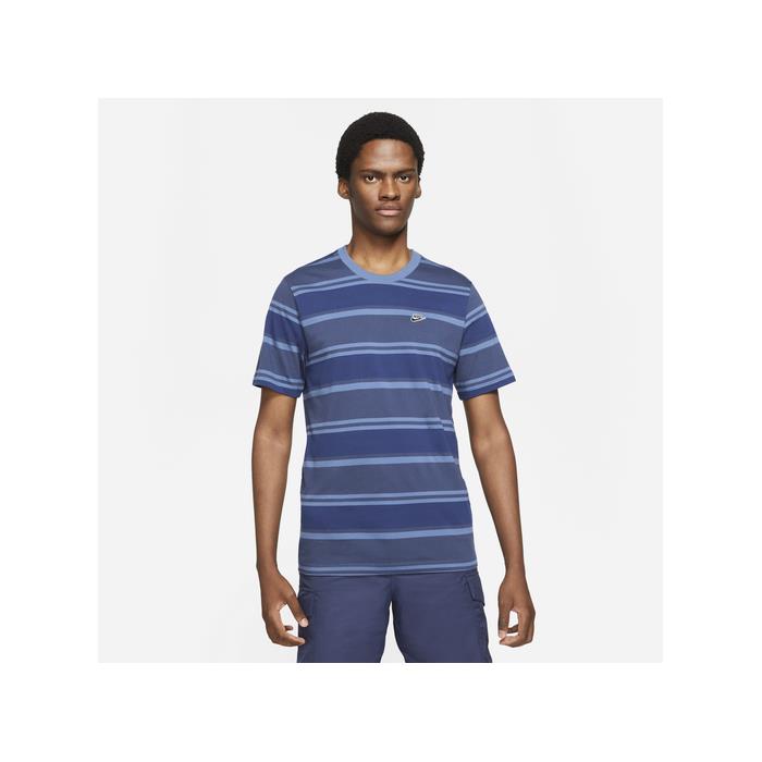 Nike Stripe T Shirt 01960 Navy/Blue